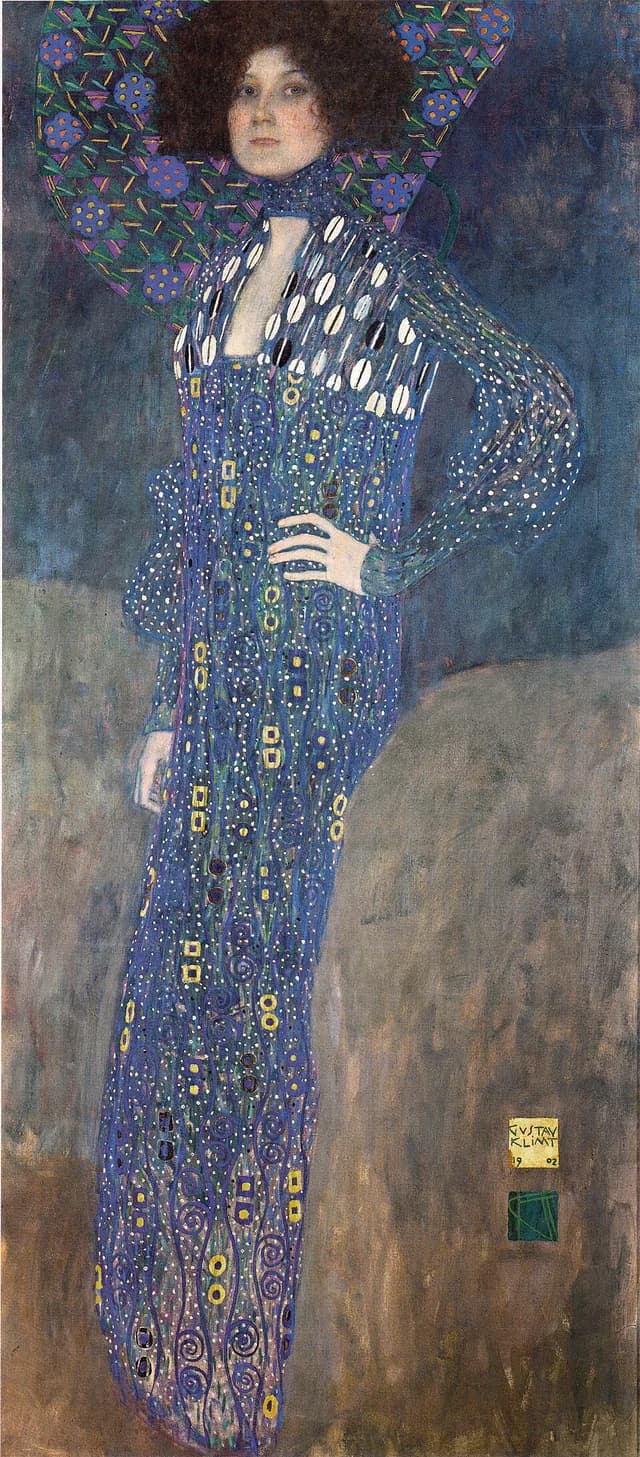 Portrait of Emilie Flöge
