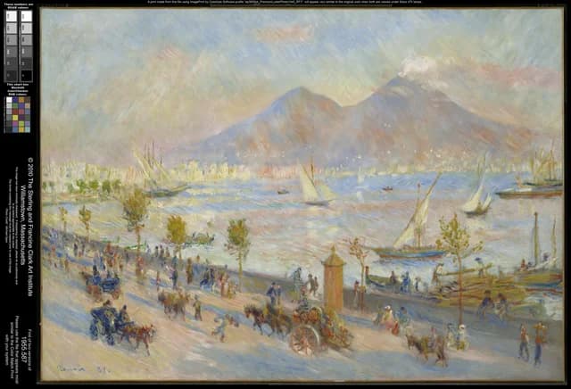 Golfo di Napoli, sera