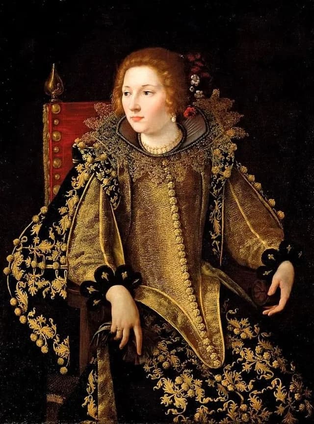 Porträt einer sitzenden Dame (Signora Caterina Savelli?)