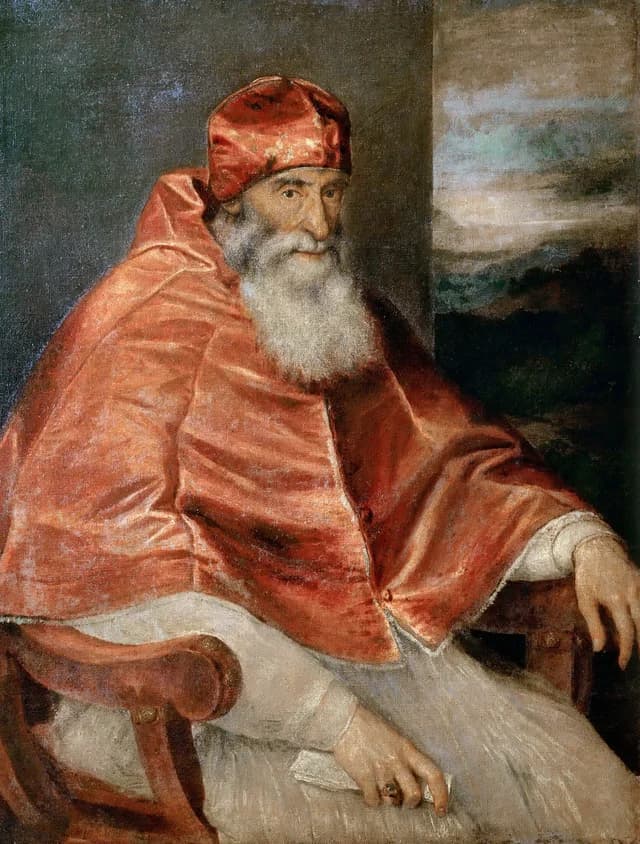 Portrait of Pope Paul III with Camauro