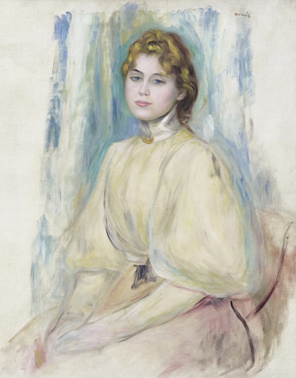 Porträt von Mademoiselle Yvonne Lerolle