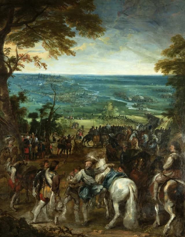 Henry IV at the siege of Amiens
