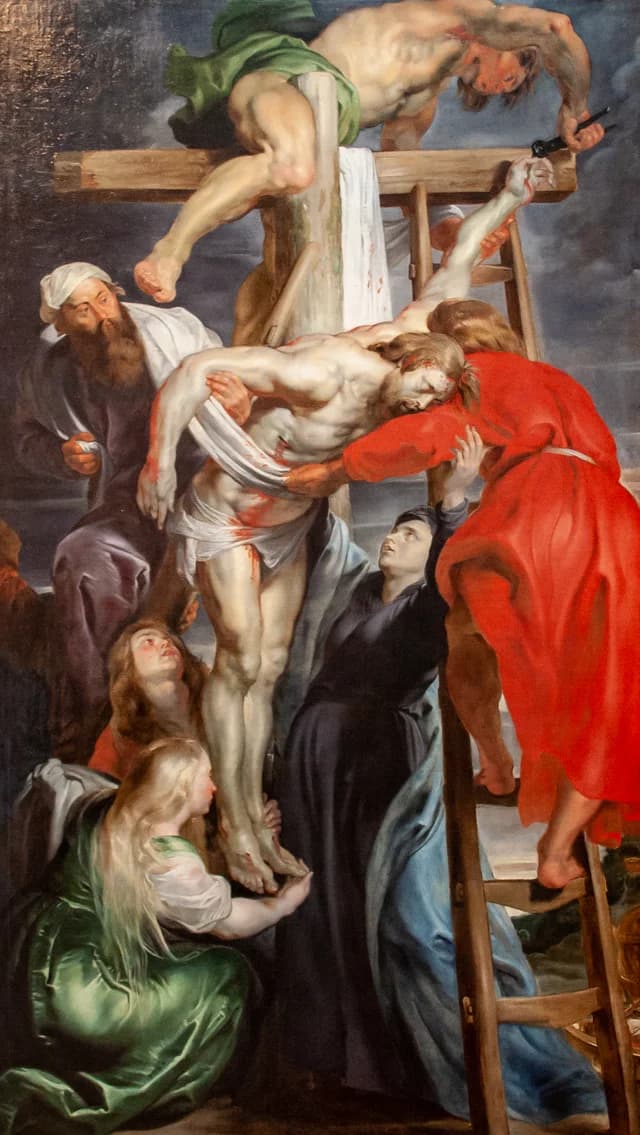 El descendimiento de la cruz