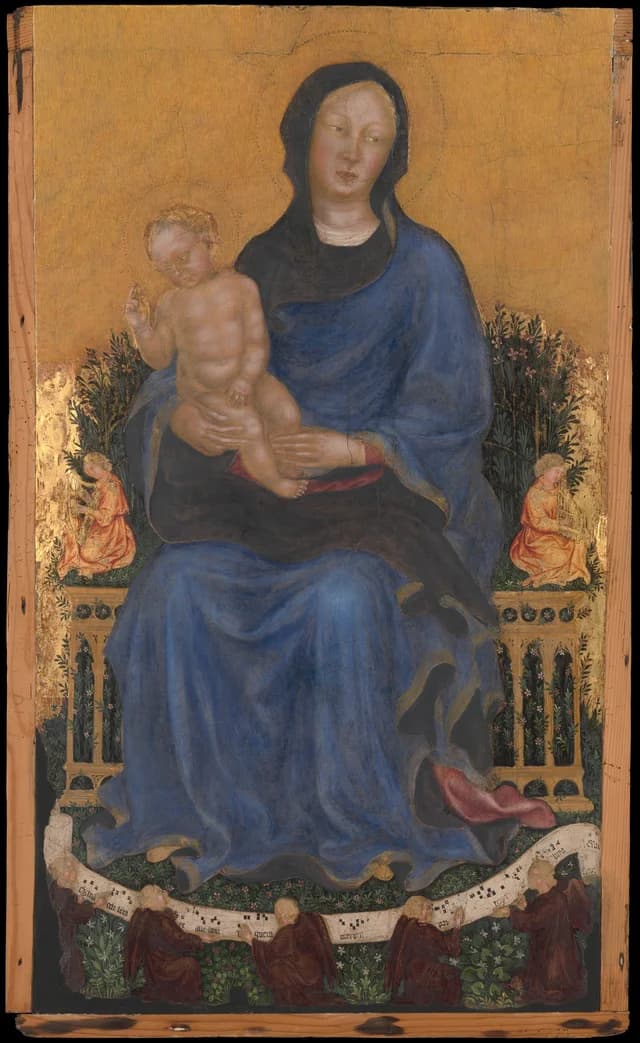 Vierge à l'Enfant avec anges