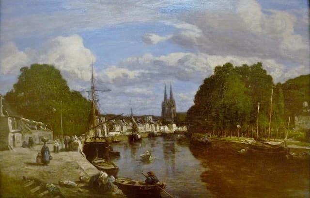The port of Quimper