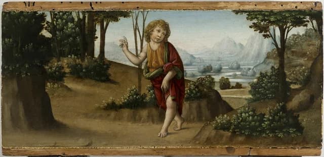 Saint John the Baptist Going into the Wilderness