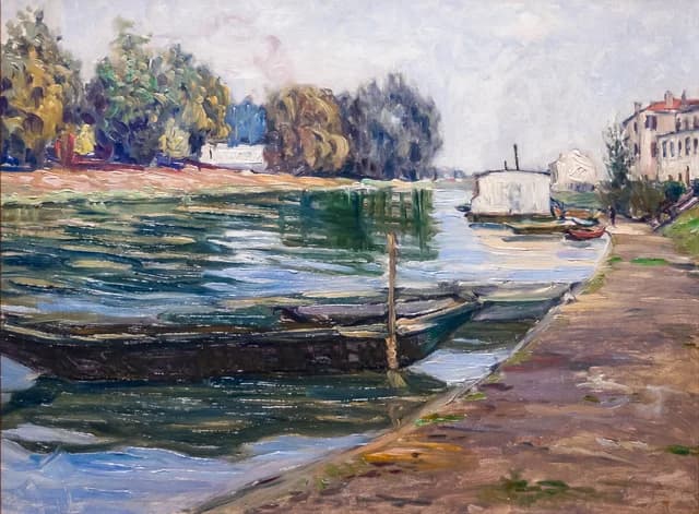 The banks of the Seine