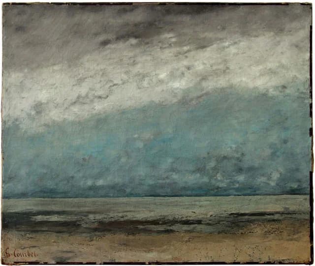 Praia perto de Trouville