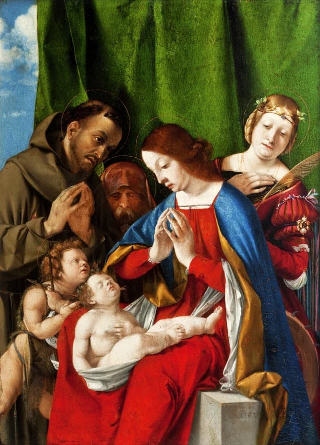 Adoration de l'Enfant Jésus