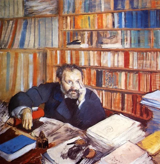 Portrait of Edmond Duranty