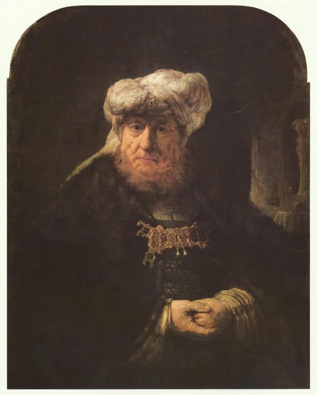 Man in Oriental Costume