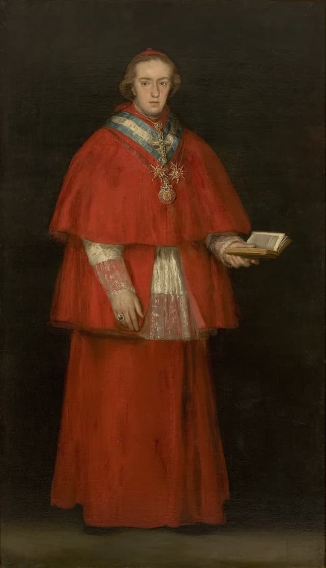 Ritratto del cardinale Luis María de Borbón y Vallabriga