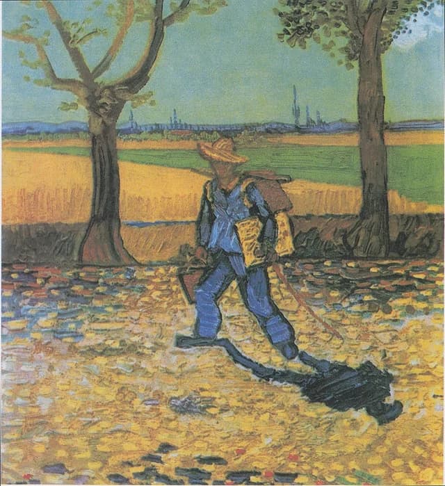 The Painter on His Way to Work