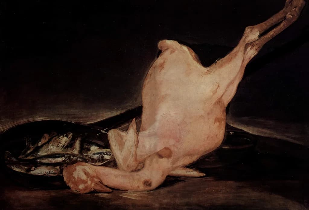 Plucked turkey