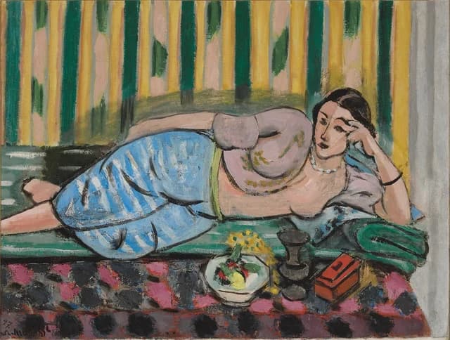 Odalisque au coffret rouge