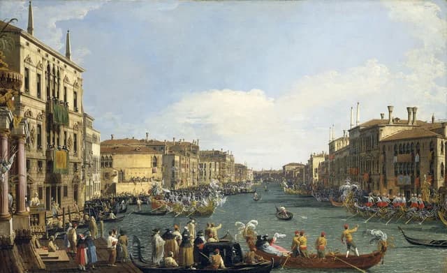 Venecia: una regata en el Gran Canal