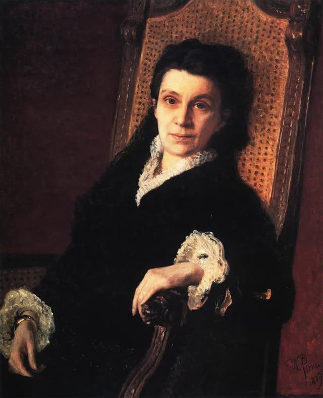Portrait of Poliksena Stepanovna Stasova
