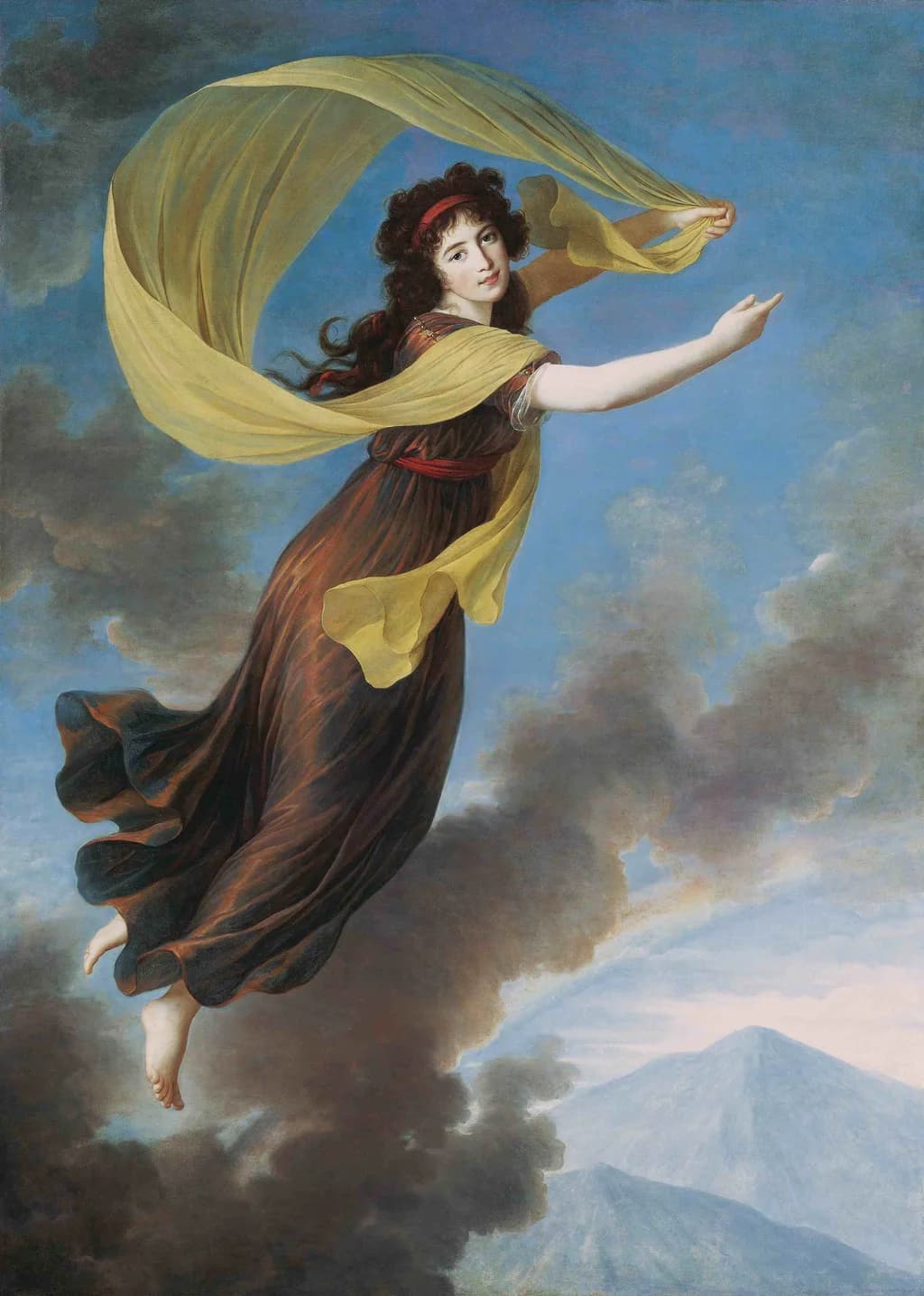 Princess Karoline von Liechtenstein (1768–1831), née Countess von Manderscheidt-Blankenheim as Iris