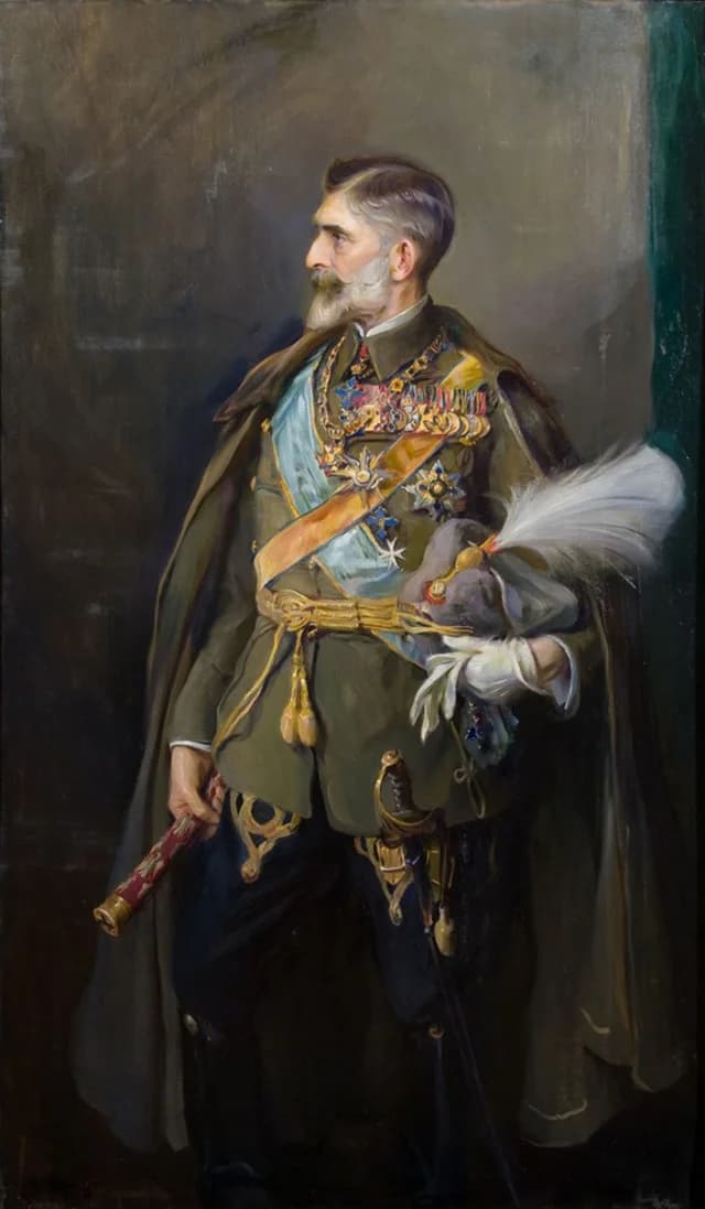Portrait of King Ferdinand I of Romania