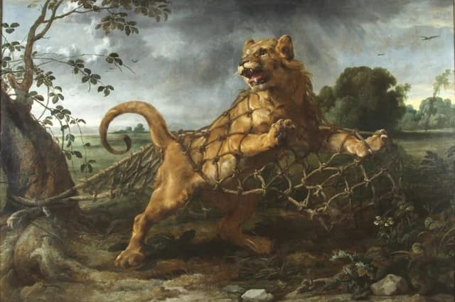Der Löwe und die Maus