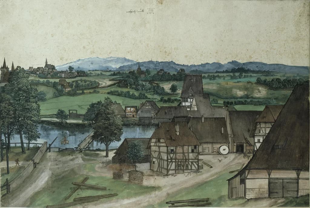 Wire drawing mill near Nuremberg