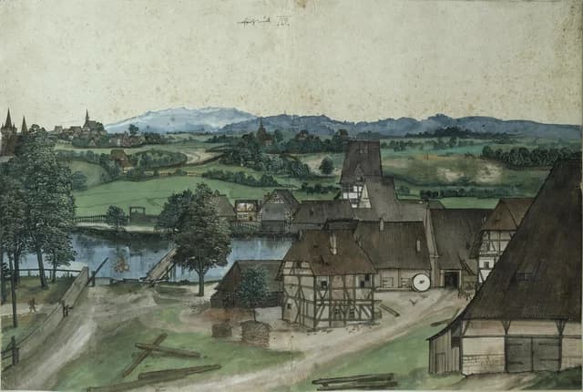 Wire drawing mill near Nuremberg