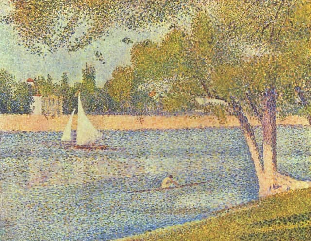 Die Seine bei der Grande Jatte