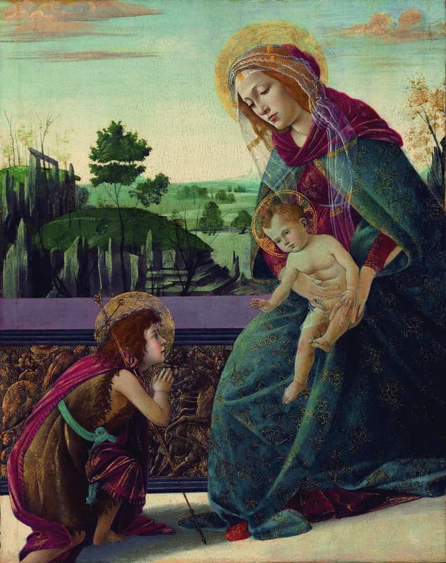 The Madonna and Child with the Young Saint John the Baptist