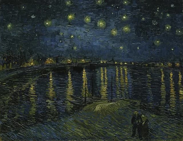 Starry Night Over the Rhone