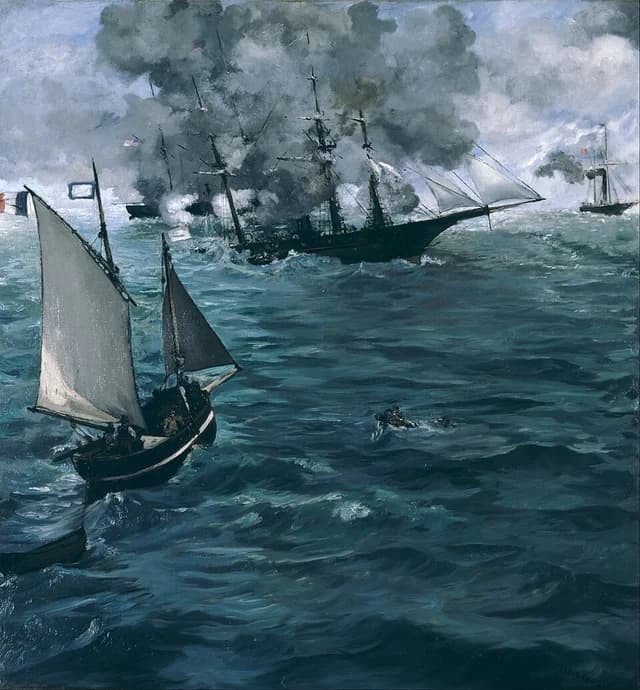 Il combattimento del Kearsarge e dell'Alabama
