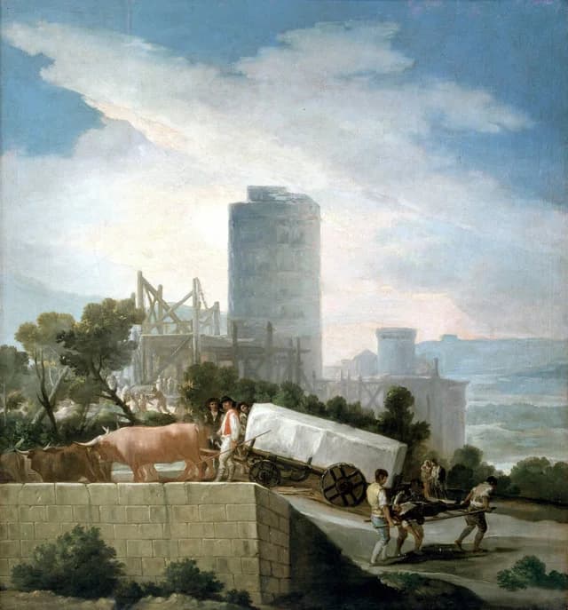 Driving an ashlar