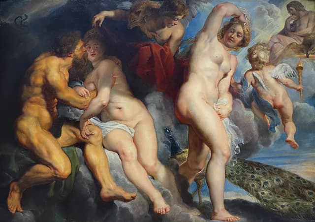 Ixion, king of the Lapiths, deceived by Juno, who he wished to seduce