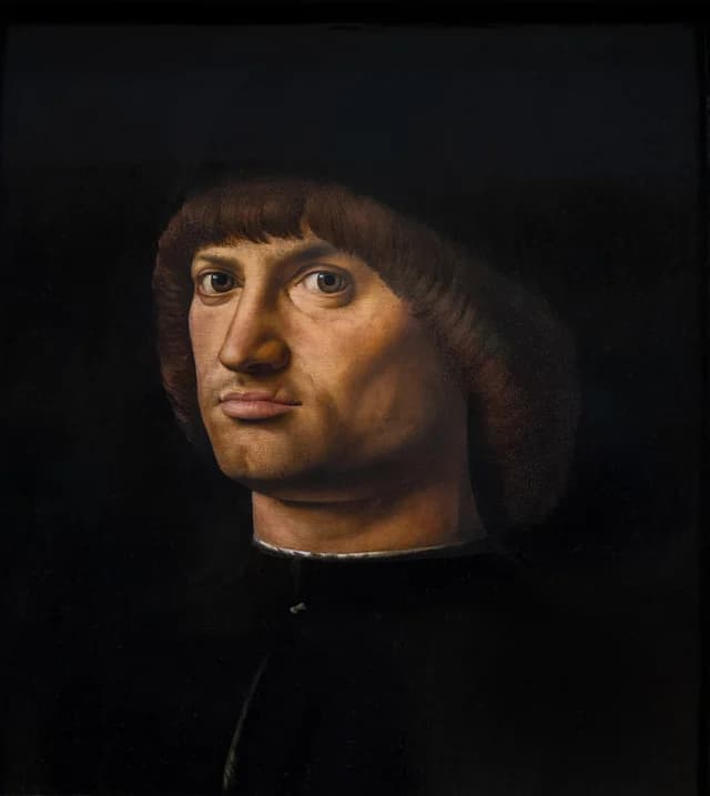 Portrait of a Man, called condottiere