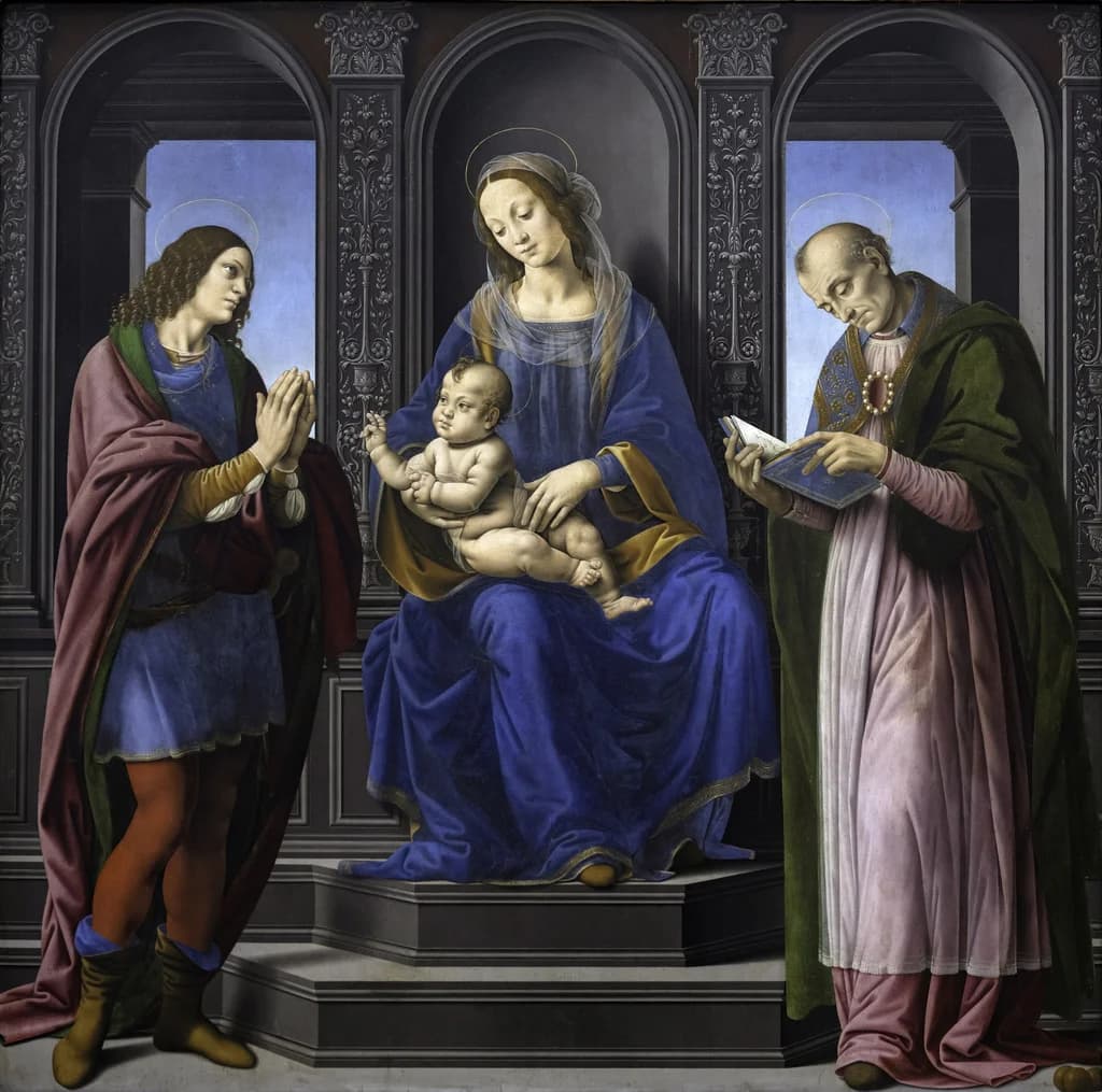 Madonna and Child with St. Julian and St. Nicholas