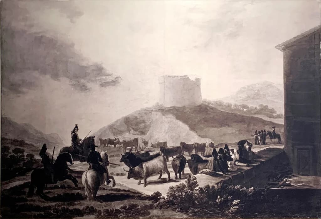Rounding up the bulls
