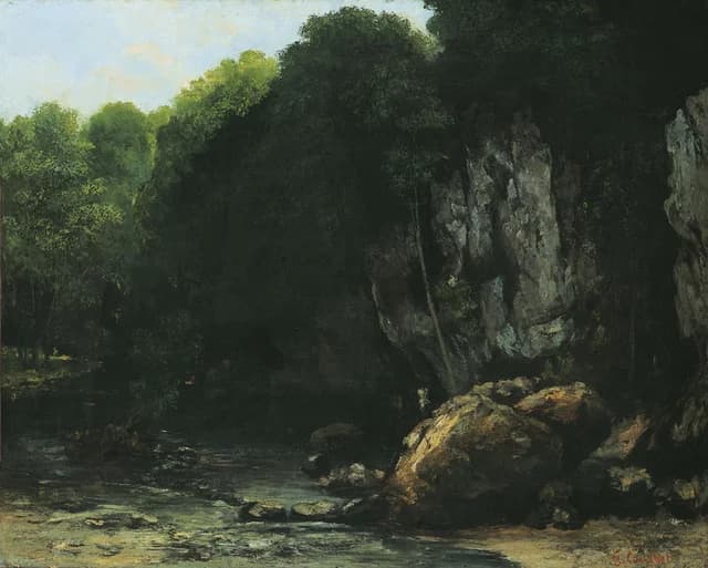 The Stream at Puits-Noir