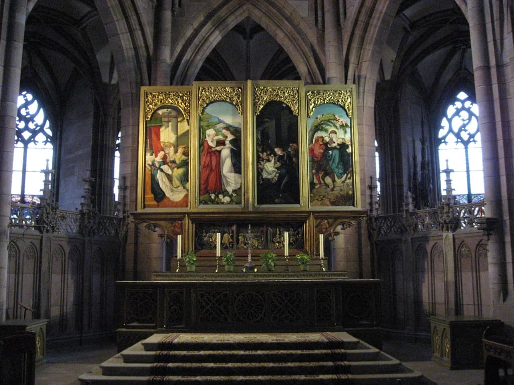 High altar of Freiburg Minster