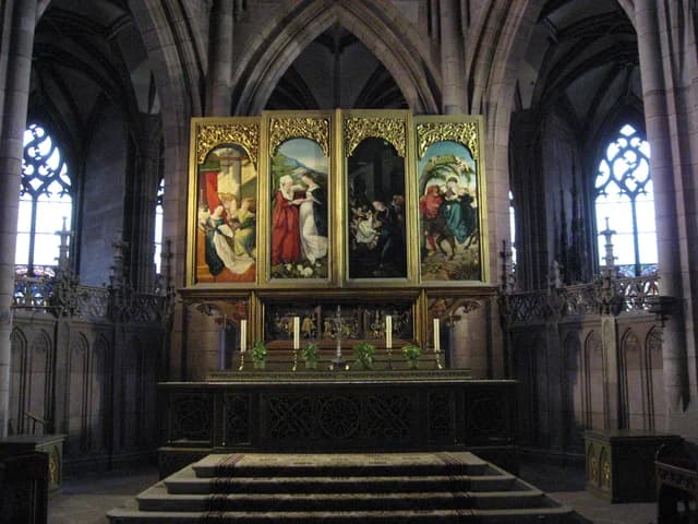High altar of Freiburg Minster