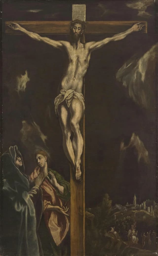 Crocifissione con la Vergine Maria e san Giovanni Evangelista