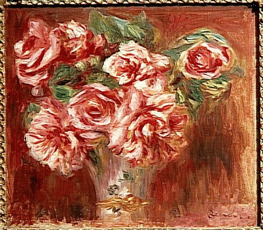 Roses in a vase