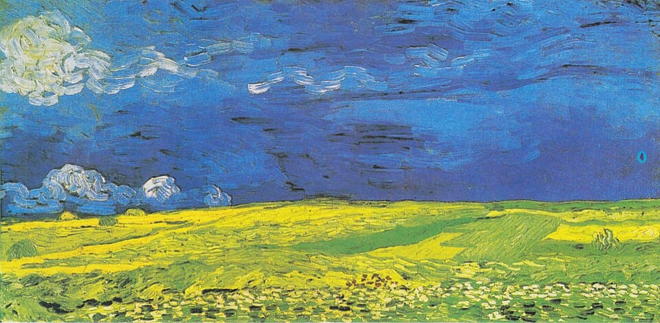 Wheatfield under Thunderclouds