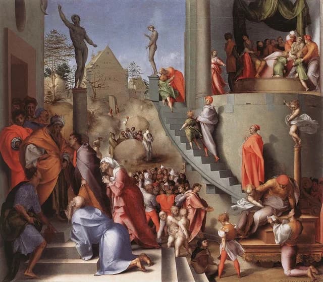 Joseph with Jacob in Egypt