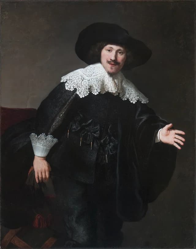 Portrait of a Man Rising from His Chair