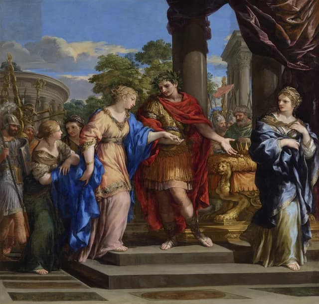 Caesar Giving Cleopatra the Throne of Egypt