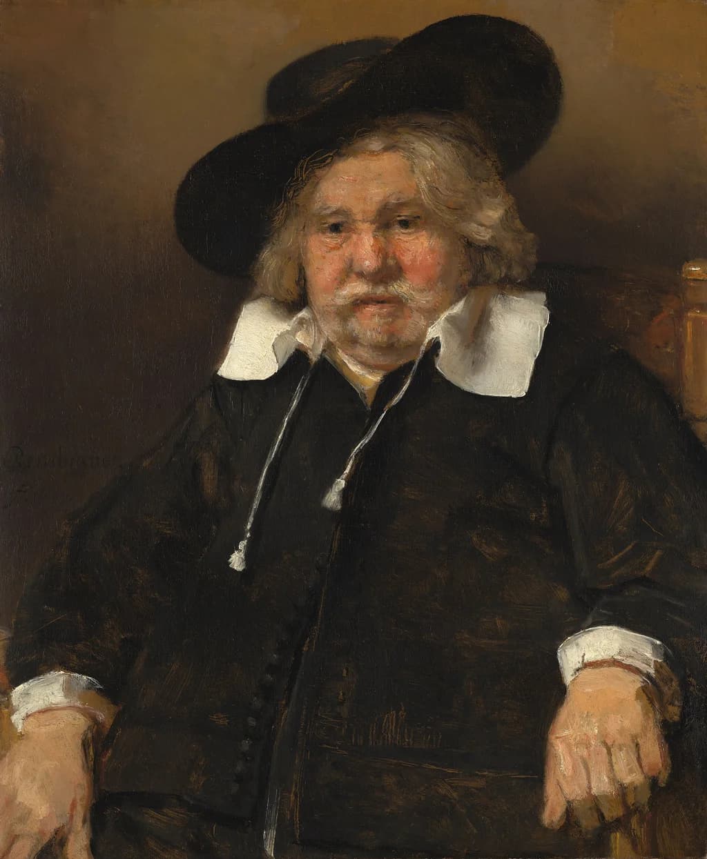 Portrait of an old man