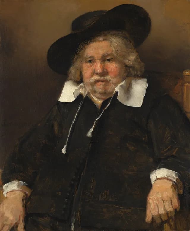Portrait of an old man