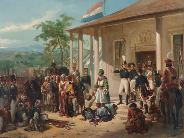 The Arrest of Diepo Negoro by Lieutenant-General Baron De Kock