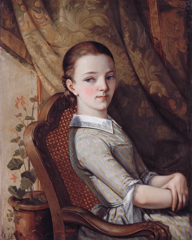 Portrait de Juliette Courbet