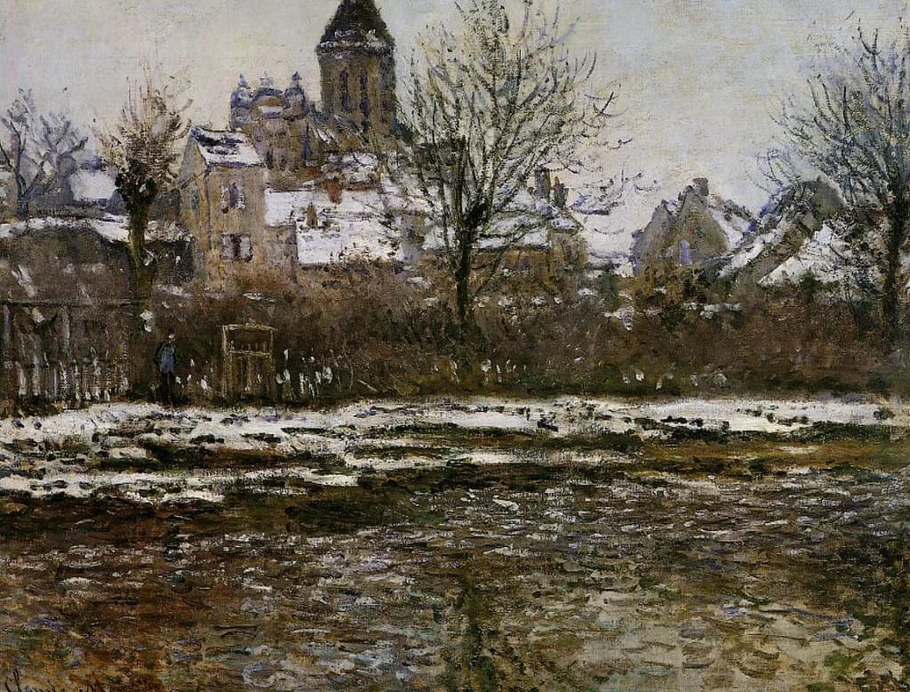 Snow Effect in Vétheuil