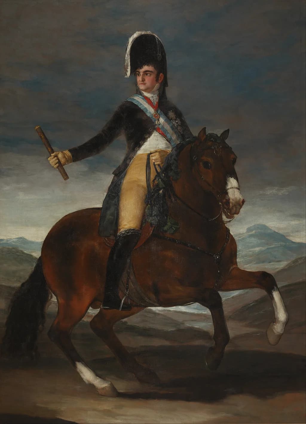 Equestrian portrait of Ferdinand VII